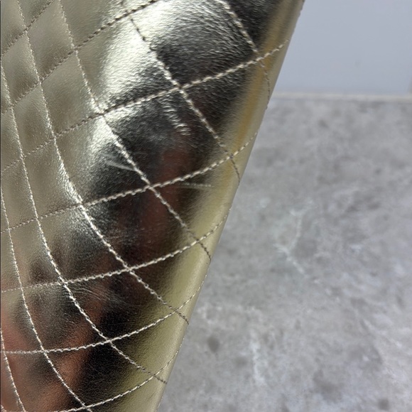 Rare Vintage Pratten Gold Quilted Women's Clutch. Excellent condition! - Picture 8 of 11